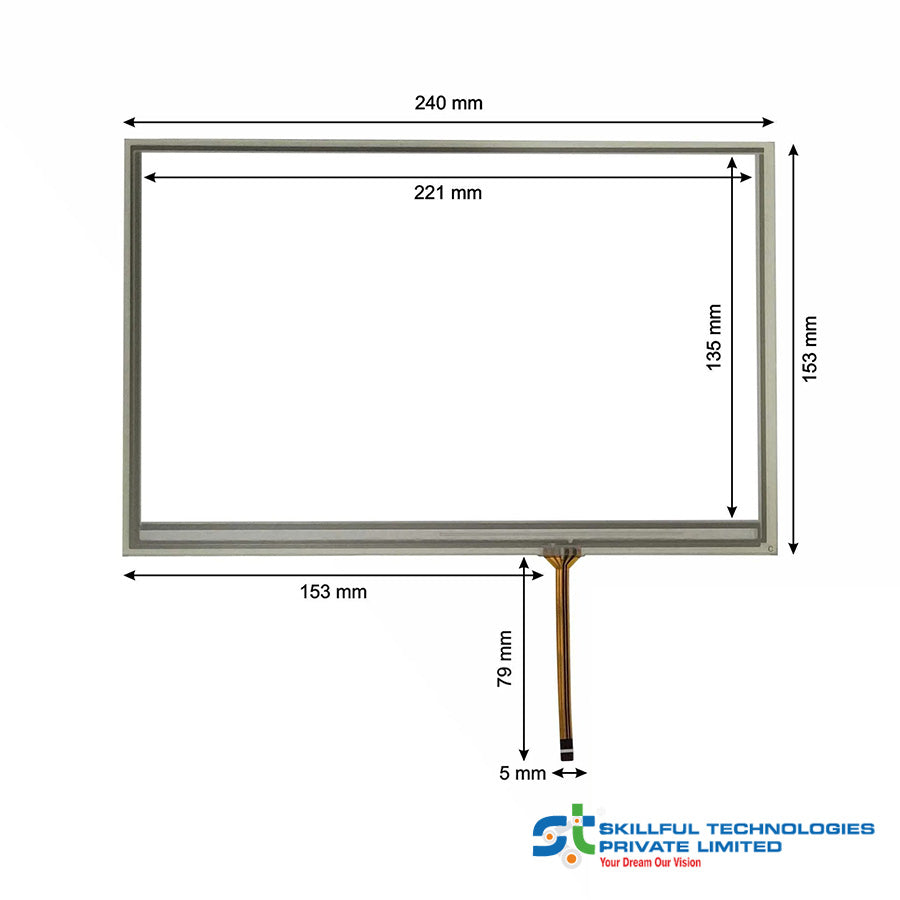 Touch Screen for Mitsubishi GS2110-WTBD