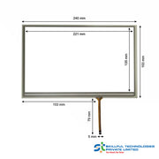 Touch Screen for Mitsubishi GS2110-WTBD