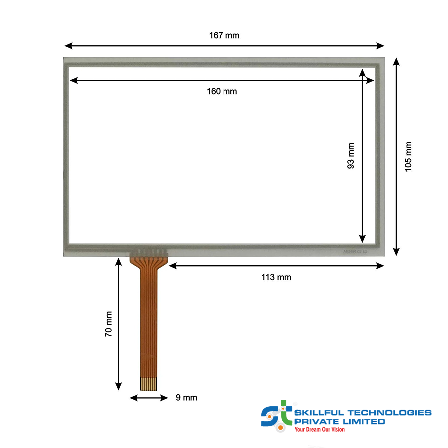 Touch Screen for Schneider HMIGXU3512 HMI Panel