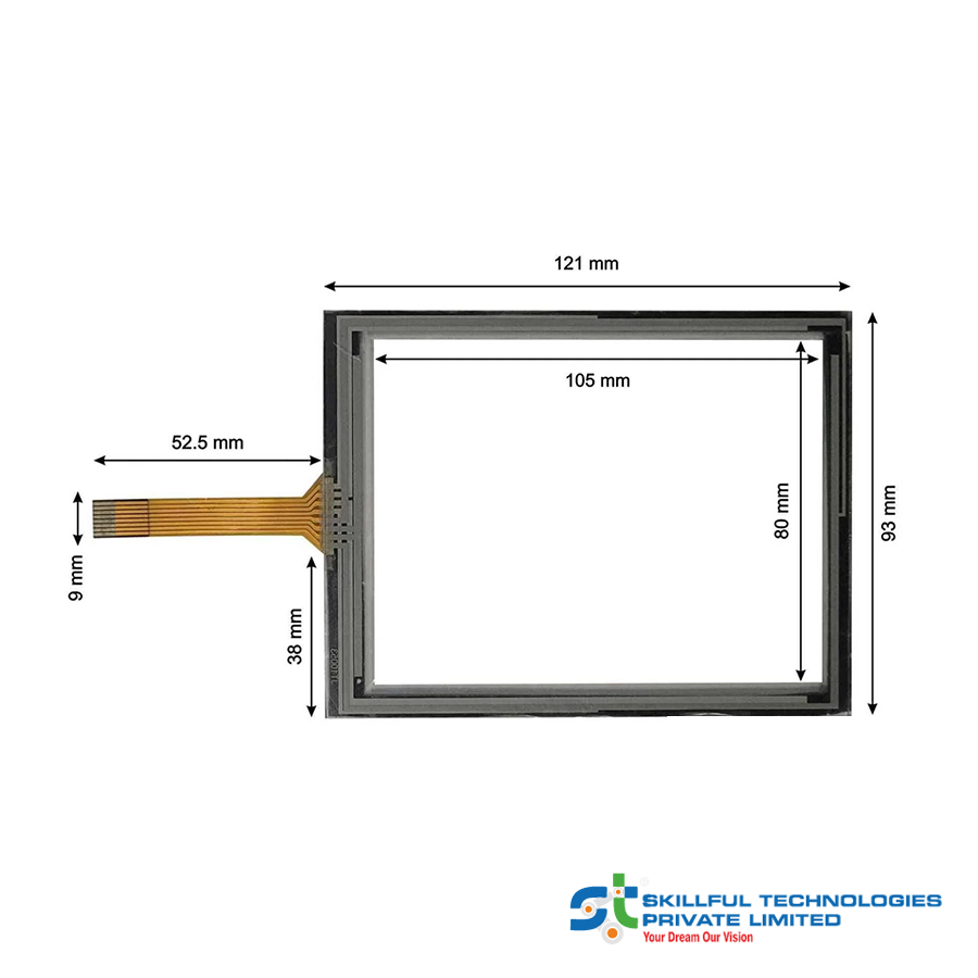 Touch Screen for NTS 47-F-8-48-007R1