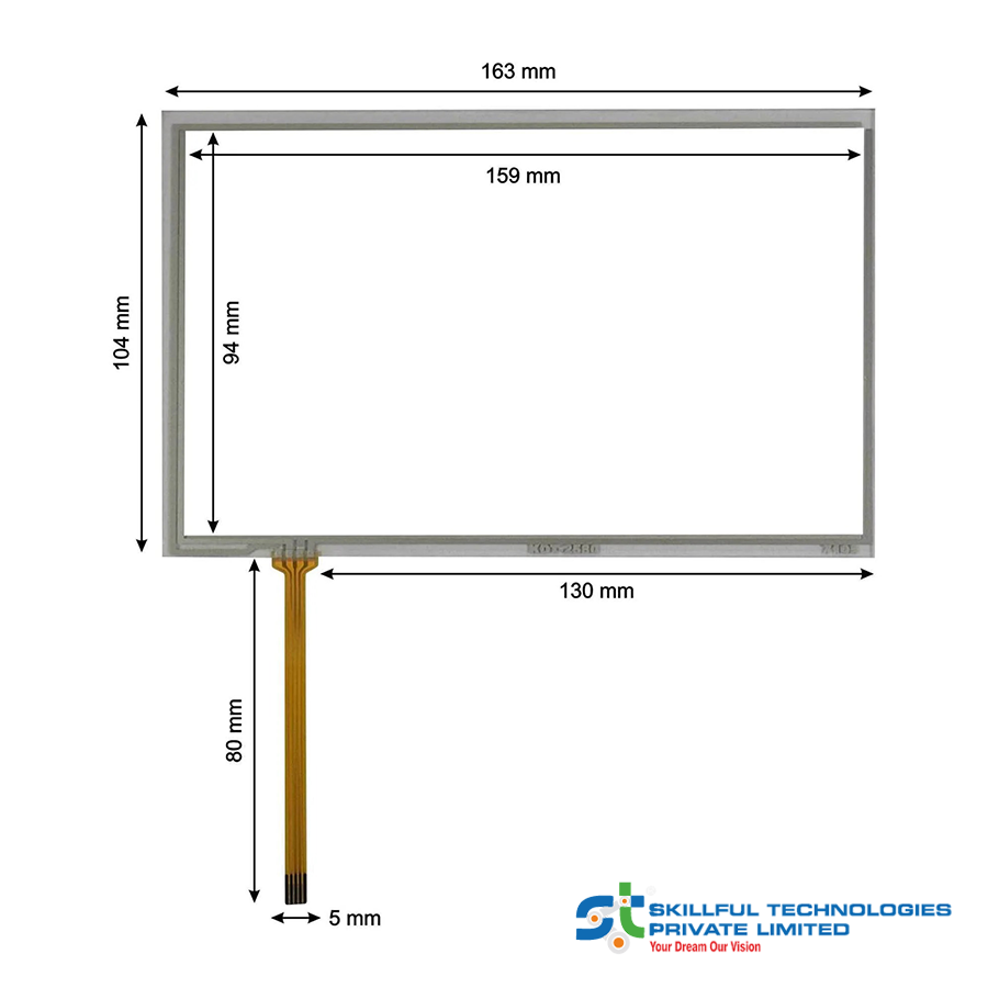 Touch Screen for MCGS TPC7062TX HMI Operator Panel