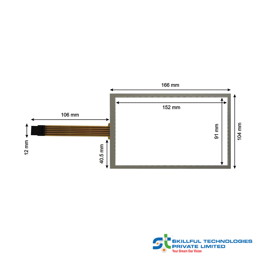 NTS T070C-5RBU03N-0A11R1-200F Touch Screen